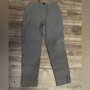 Worthington Black and White Plaid Pants